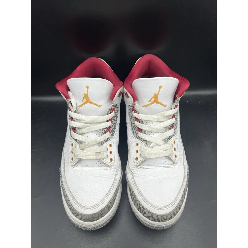 Air Jordan 3 Retro 'Cardinal Red' Men’s Size 10 (CT8532-126)